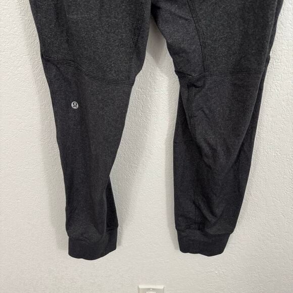 Lululemon Intent Jogger Drawstring Sweatpants 30" Heathered Black Grey Small - Picture 8 of 10
